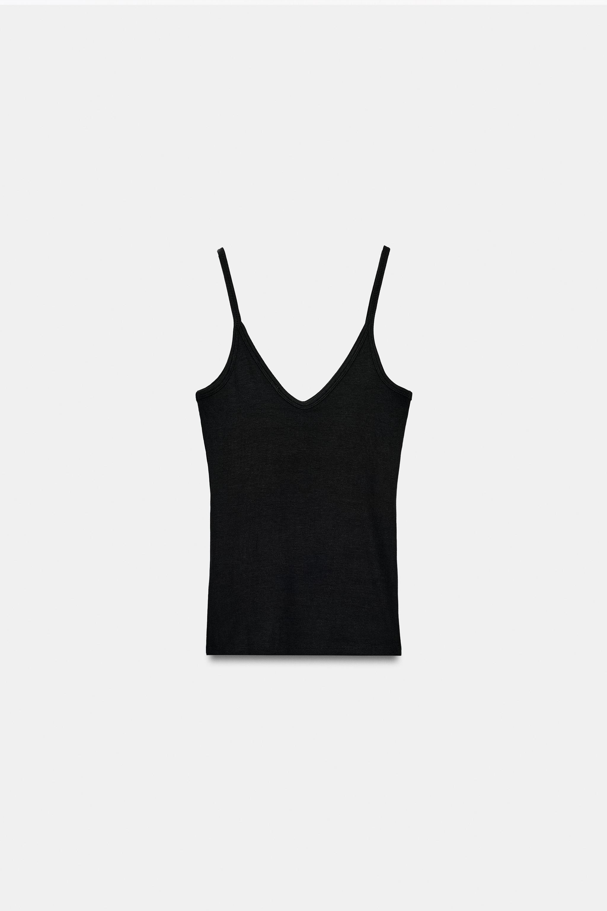RIBBED TANK TOP